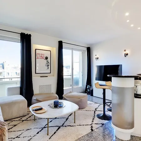 Appartement Modern With Eiffel Tower View *